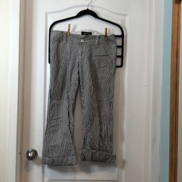 Guess - Striped Capris - Picture 1 of 1